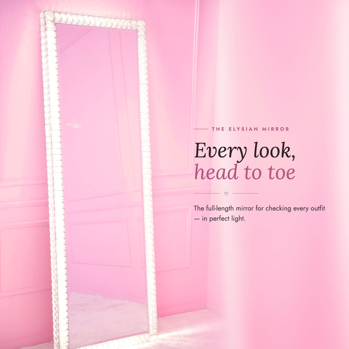 Elysian Mirror - every look, head to toe: the full-length mirror for checking every outfit