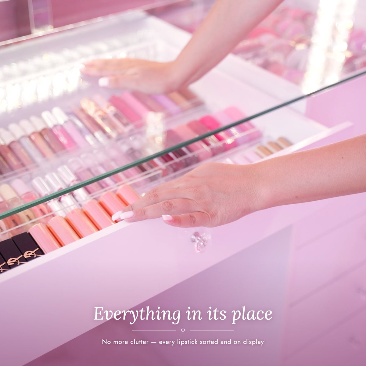 Princess Vanity - everything in its place, no more clutter
